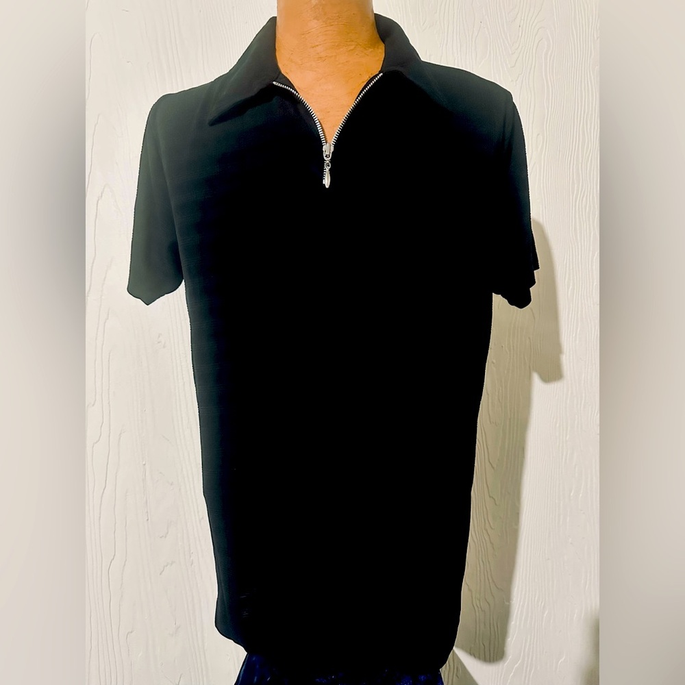 Vintage 1990’s Positano Knit Mens Clubbing Shirt Medium